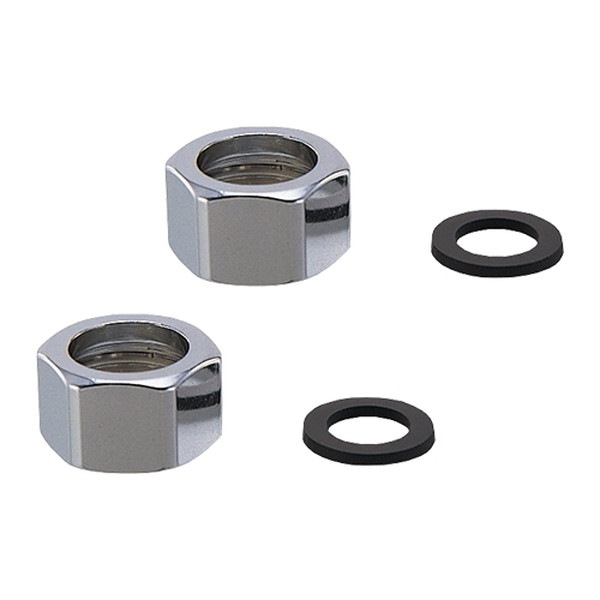 ▲KAKUDAI カクダイ【0673-13】フレキパイプ用フクロナット 16.8用 