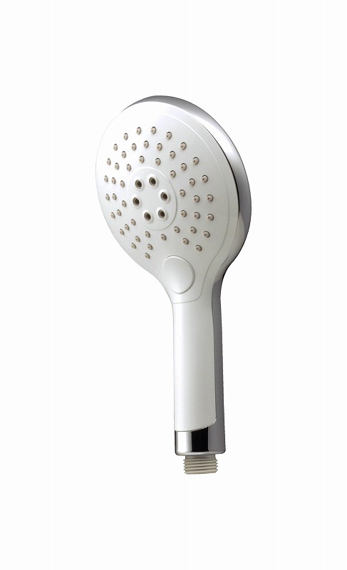 ▲GAONA ガオナ KAKUDAI カクダイ【GA-FC024】シャワーヘッド ワンタッチで切替 バイカラー 節水 3段切替 マッサージ ヘッドスパ 