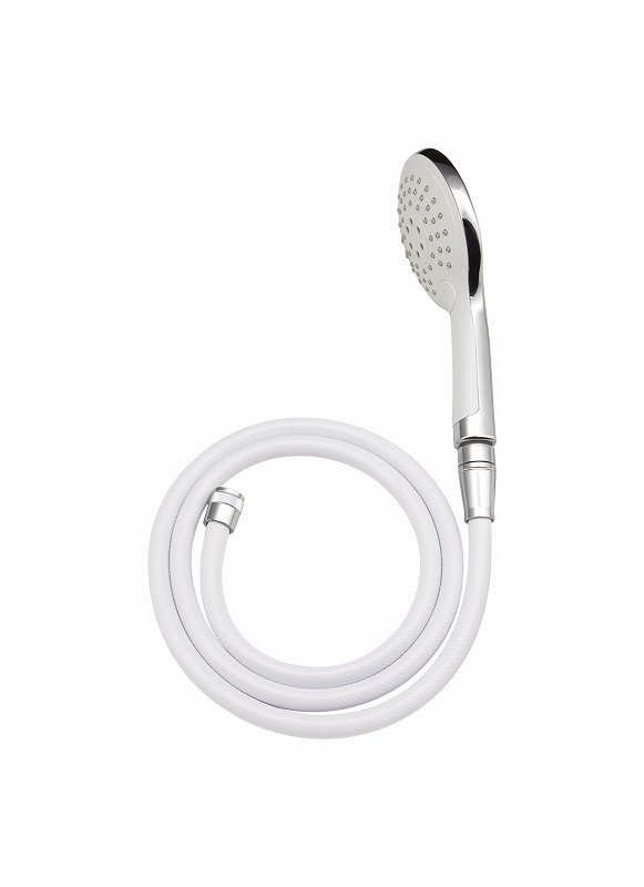 ▲GAONA ガオナ KAKUDAI カクダイ【GA-FH017】※シャワーヘッドとホースのセット ワンタッチで切替 バイカラー 節水 3段切替 マッサージ ヘッドスパ 