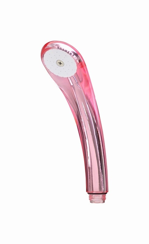 ▲GAONA ガオナ KAKUDAI カクダイ【GA-FA004】クリアシャワーヘッド クリアレッド 低水圧対応 節水30％ エコキュート 個性的 アウトドア 