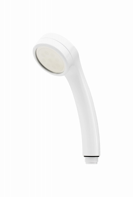 ▲GAONA ガオナ KAKUDAI カクダイ【GA-FA010】シルキーシャワーヘッド 極細水流 低水圧対応 節水30％ エコキュート 柔らかい肌当たり ホワイト 日本製 