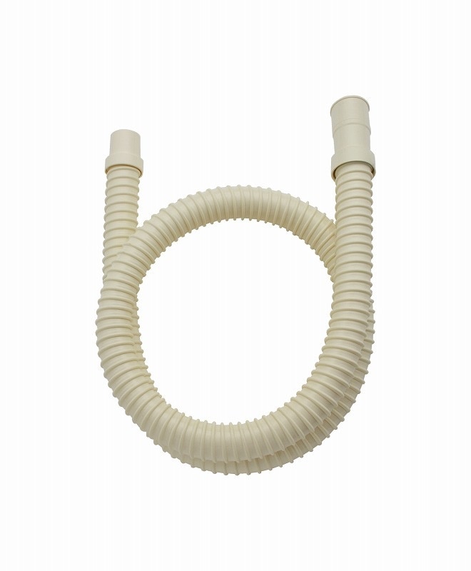 ▲GAONA ガオナ KAKUDAI カクダイ【GA-LD002】洗濯機用 排水ホース 延長用 1.5m アイボリー 