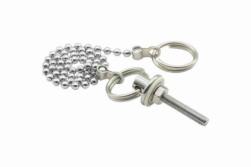 ▲GAONA ガオナ KAKUDAI カクダイ【GA-MG016】洗面器用くさり (長さ240ミリ 穴径4～8ミリ 取替) 