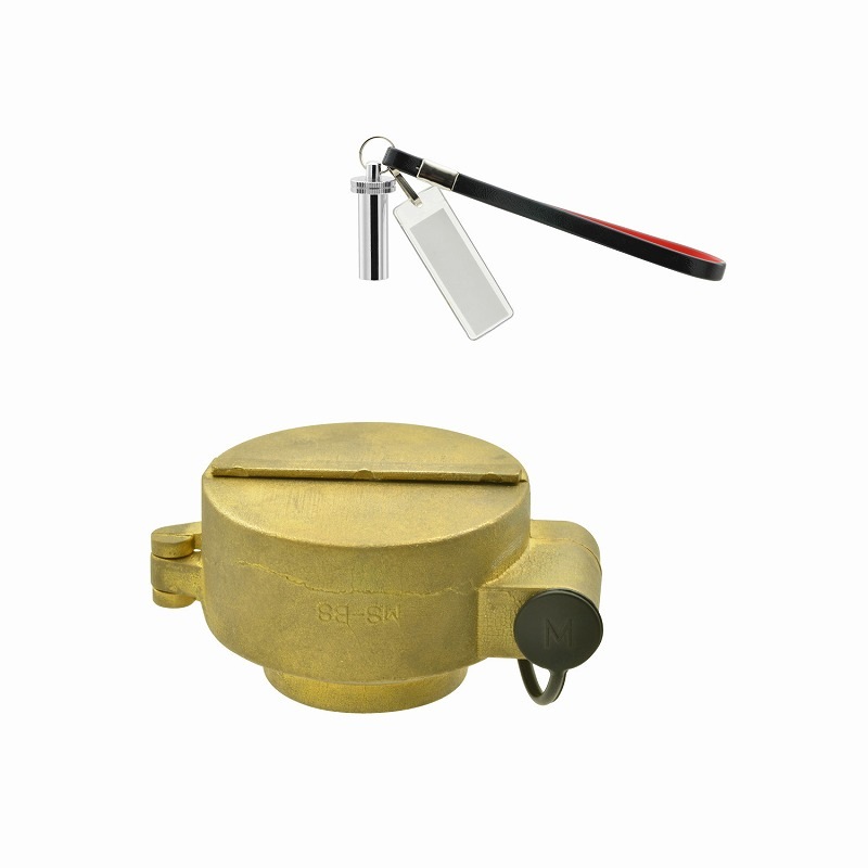 ▲GAONA ガオナ KAKUDAI カクダイ【GA-KW026】蛇口ロック いたずら防止 (後付け 工具不要 専用カギ 呼13 安心) 