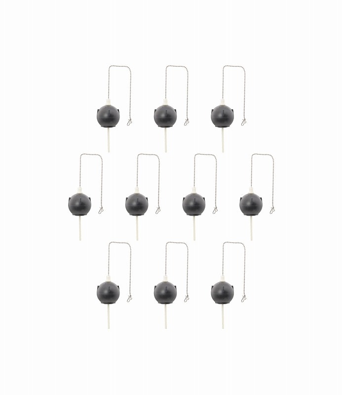 ▲GAONA ガオナ KAKUDAI カクダイ【GA-NG019】ロータンクゴムフロート 10個入り INAX用 (トイレ修理 ゴム玉 大 65ミリ) 