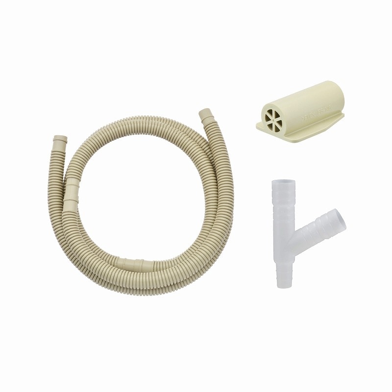 ▲GAONA ガオナ KAKUDAI カクダイ【GA-KW074】エアコンドレンホース分岐セット Yジョイント 合流 防虫キャップ 固定 追加用ホース 