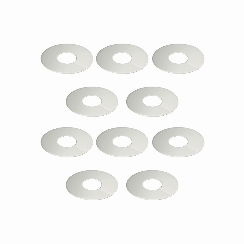 ▲GAONA ガオナ KAKUDAI カクダイ【GA-KB023】ステンレスプレート 配管穴隠し 外径61×内径22.9ミリ 10枚入り 