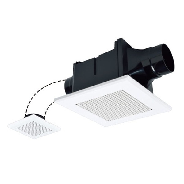 【在庫あり アウトレット品】三菱【VD-10ZFLC13】天井埋込形換気扇 2部屋用低騒音形 単相100V