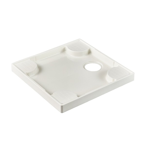 ▲三栄水栓 SANEI【H541-W-640】※洗濯機パン ホワイト 洗濯機用品