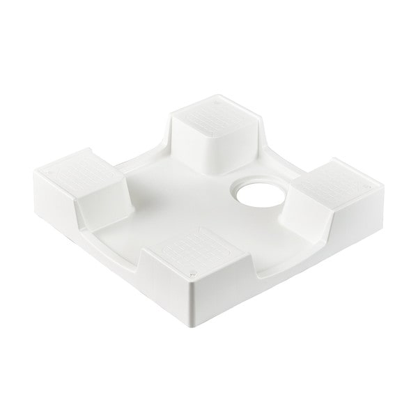 ▲三栄水栓 SANEI【H5412-W-600】※洗濯機パン ホワイト 洗濯機用品