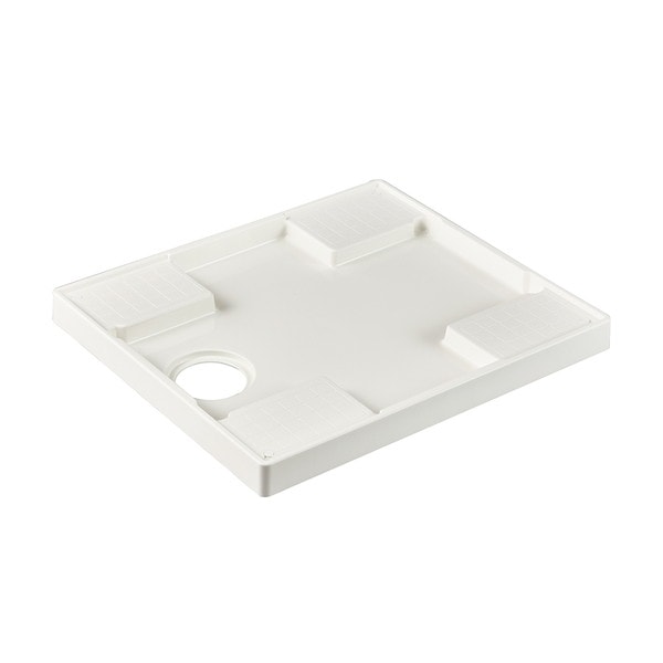 ▲三栄水栓 SANEI【H5414-W-740】※洗濯機パン ホワイト 洗濯機用品