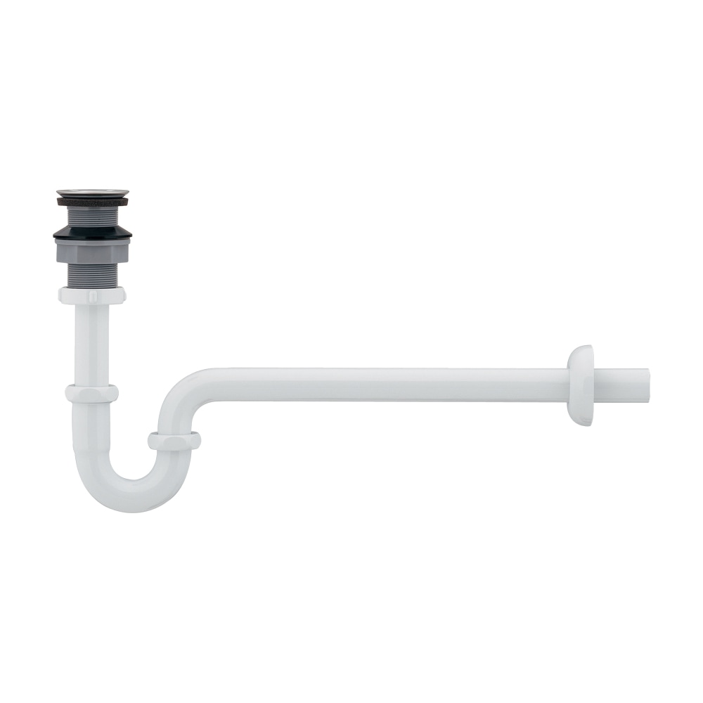 ▲KAKUDAI カクダイ【432-519-25W】丸鉢つきPトラップ ホワイト