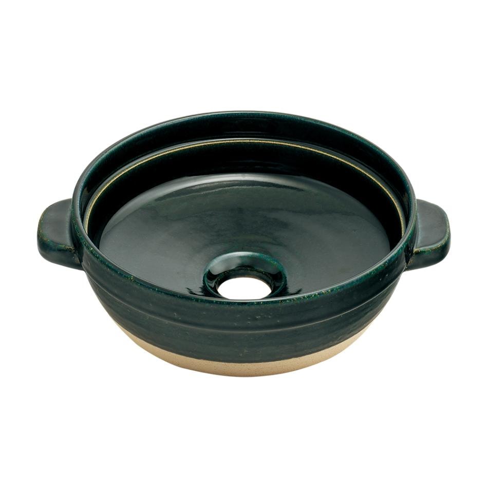 ▲KAKUDAI カクダイ【493-275-GR】※※メーカー直送のみ※ 土鍋手洗器 昆布管理番号：1870