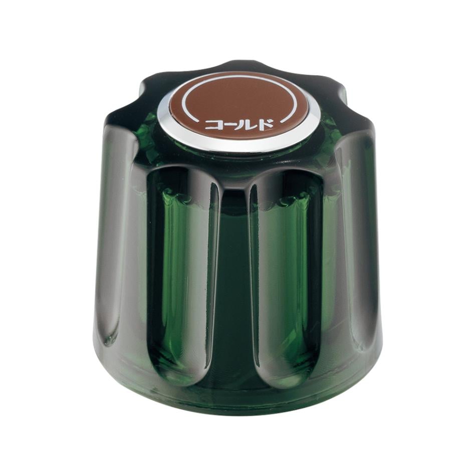 ▲KAKUDAI カクダイ【793-311-GR】昭和な透明ハンドル グリーン
