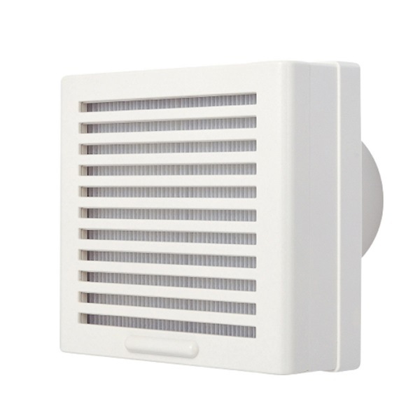 ▲MAX 【VF-Q08E1】 パイプ用給気ファン(壁付け) ベーシックタイプ ON/OFFスイッチ付