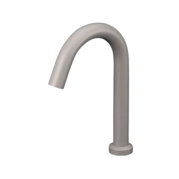 ▲KVK【E1700L2M6】センサー水栓 AC100V仕様　マットグレー　ロング 洗面化粧室