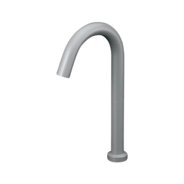 ▲KVK【E1700L3M6】センサー水栓 AC100V仕様　マットグレー　ロング 洗面化粧室