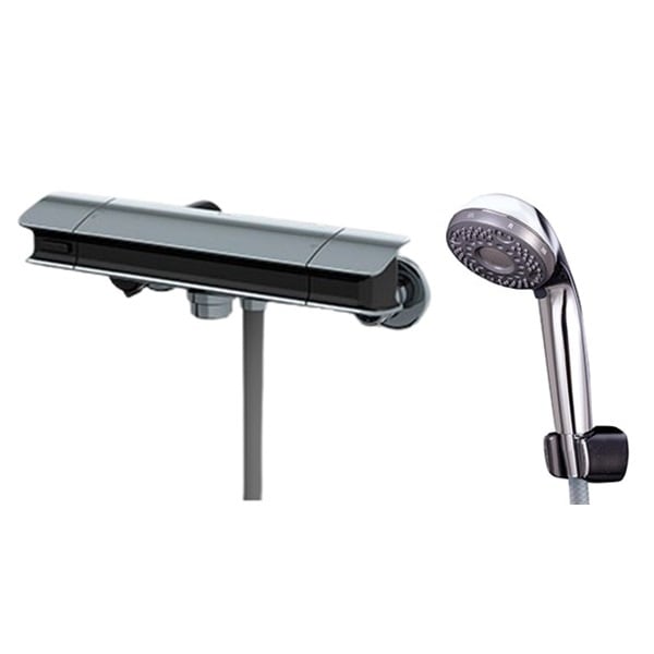 ▲KVK【FTB310KMHFHST】サーモスタット式シャワー 撥水 メッキウルトラファインバブルシャワー付 浴室