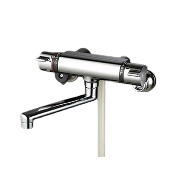 ▲KVK【KF800WTMHF】サーモスタット式シャワー メッキウルトラファインバブルシャワーヘッド付 寒冷地仕様 浴室