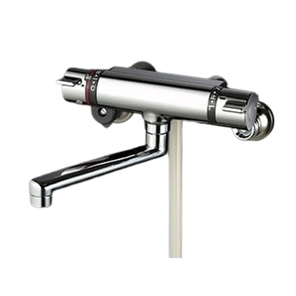 ▲KVK【KF800WTPHFS】サーモスタット式シャワー 撥水 メッキウルトラファインバブルワンストップシャワーヘッド付 寒冷地仕様 浴室