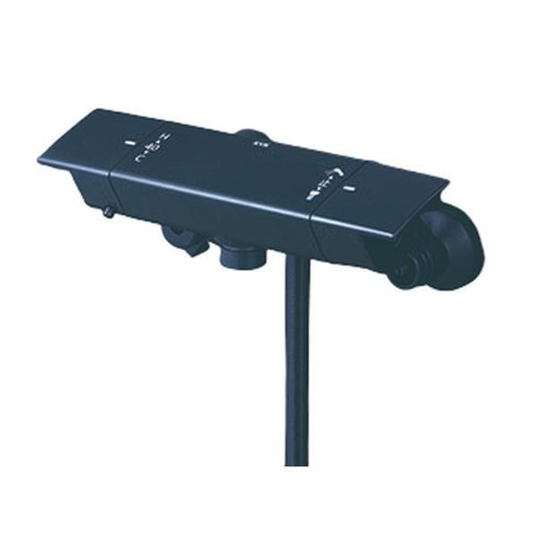 ▲KVK【KF3050WMBHF】サーモスタット式シャワー マットブラック　ウルトラファインバブルシャワーヘッド付 寒冷地仕様 浴室