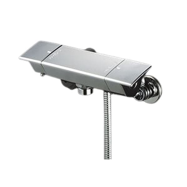 ▲KVK【KF3050WPHF】サーモスタット式シャワー ワンストップ付ウルトラファインバブルシャワーヘッド寒冷地仕様 浴室