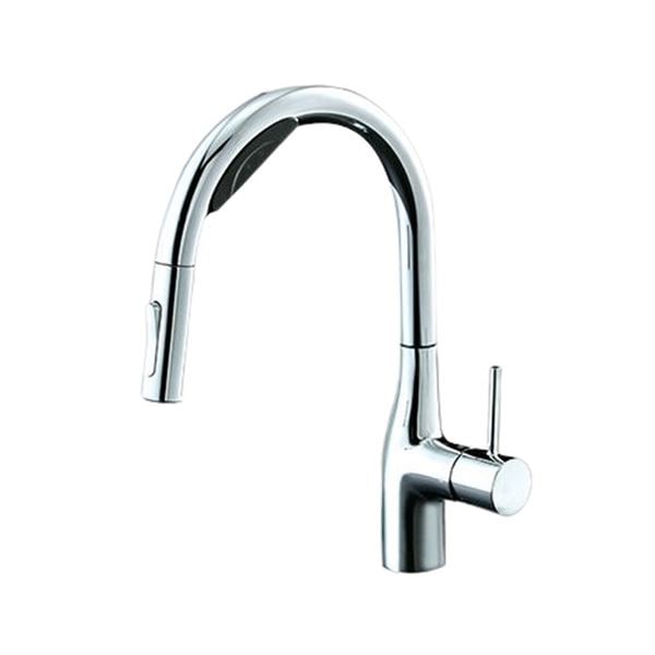 ▲KVK【KM6092DSCEC】ビルトイン浄水器用シングルシャワー付混合栓 Wセンサー付 ｅレバー 電池 キッチン用水栓