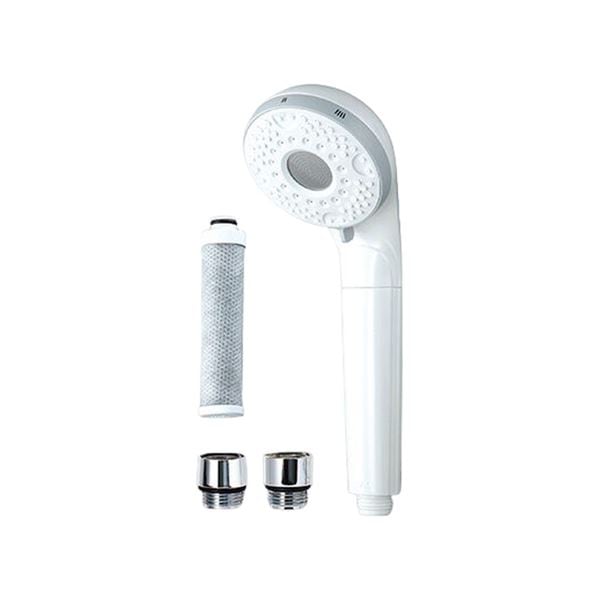 ▲KVK【PZS370JS】ウルトラファインバブル浄水シャワーヘッド パールホワイト 浴室