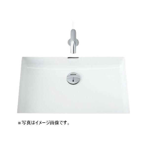 ♪LIXIL INAX【L-2250】※※※メーカー直送のみ※ はめ込み角形洗面器 アンダーカウンター式 BW1ピュアホワイト 受注生産品 管理番号：2580