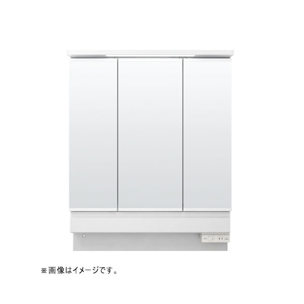 ♪LIXIL INAX【MAR3-753KXJU】※※※メーカー直送のみ※ ミラーキャビネット 間口750mm 3面鏡 全高1,900mm LED照明 スマートポケット付全収納 管理番号：2640
