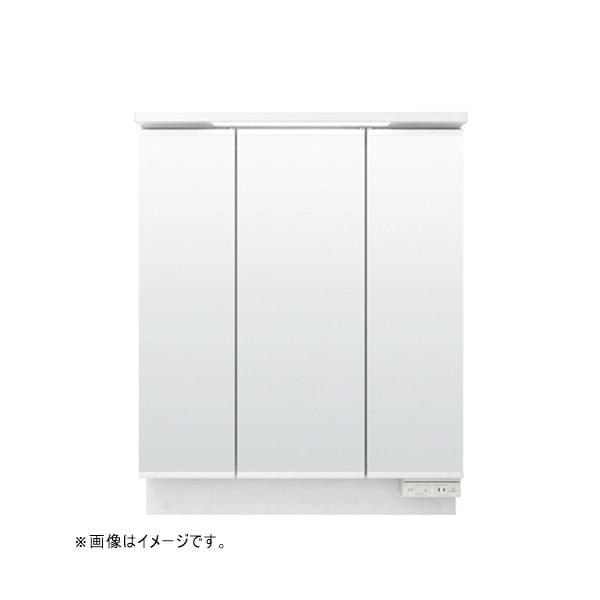 ♪LIXIL INAX【MAR3-753TXJU】※※※メーカー直送のみ※ ミラーキャビネット 間口750mm 3面鏡 全高1,900mm LED照明 全収納 管理番号：2640
