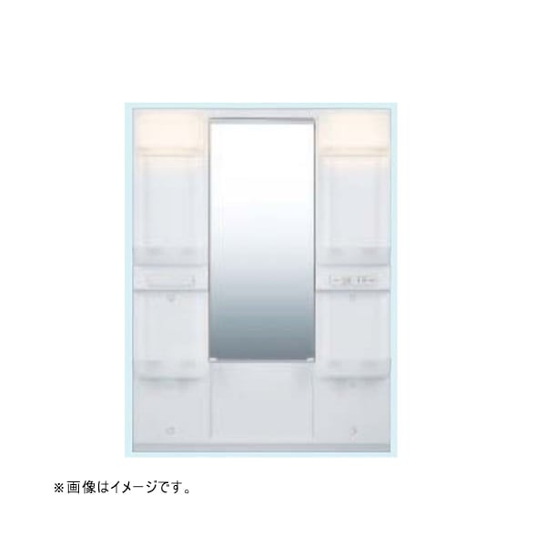 ♪LIXIL INAX【MFTX1-751XFJ-N】※※※メーカー直送のみ※ ミラーキャビネット 間口750mm 全高1850mm LED照明 ショートミラー 管理番号：2640