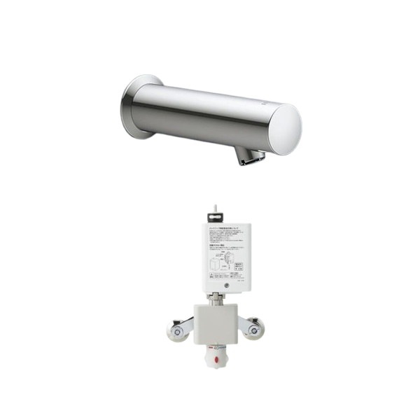 ♪LIXIL INAX【AM-230TC】サーモスタット付自動水栓 アクエナジー 壁付 排水栓なし