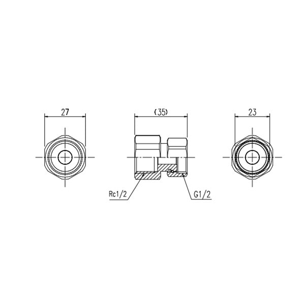 ♪LIXIL INAX【EFH-CF1】自動水栓接続継手 単水栓用