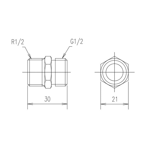 ♪LIXIL INAX【EFH-FN1】フレキ管ニップル 電気温水器 部材