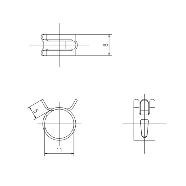 ♪LIXIL INAX【EFH-HC1】ホースバンド 電気温水器 部材