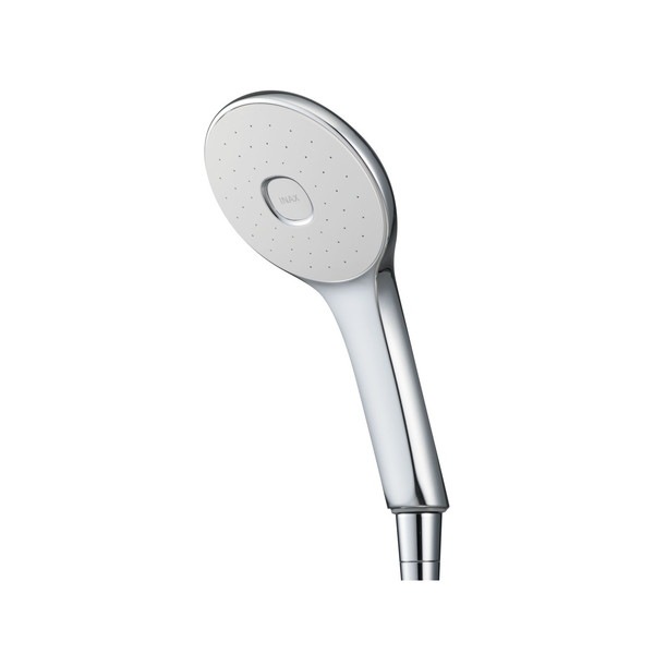 ♪LIXIL INAX【BF-SL6BG-PU/FW1】ハンドシャワー エコアクアシャワー メタル調 ホワイト