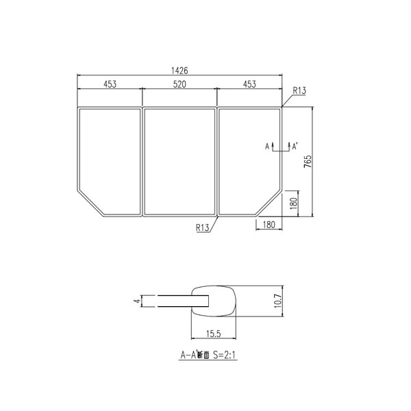 ♪LIXIL INAX【YFK-1580C(2)】※風呂フタ 