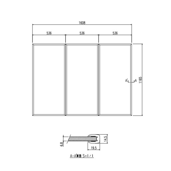 ♪LIXIL INAX【YFK-1712C(3)】※※※メーカー直送のみ※ 専用組フタ 風呂フタ 大型バス 管理番号：2580