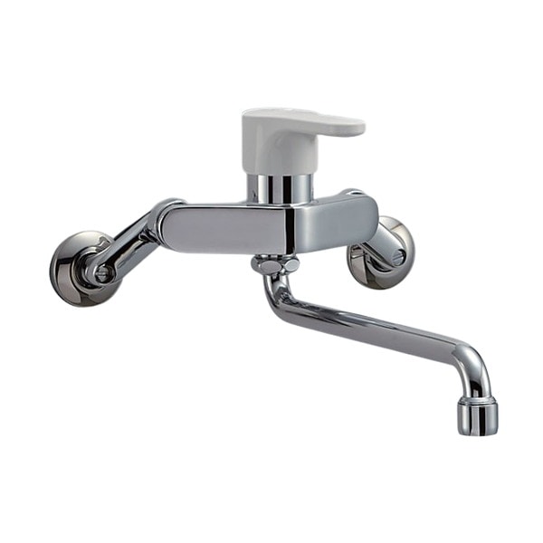 ♪LIXIL INAX【SF-WL435SYN-JG】壁付シングルレバー水栓 ノルマーレS エコハンドル 寒冷地用