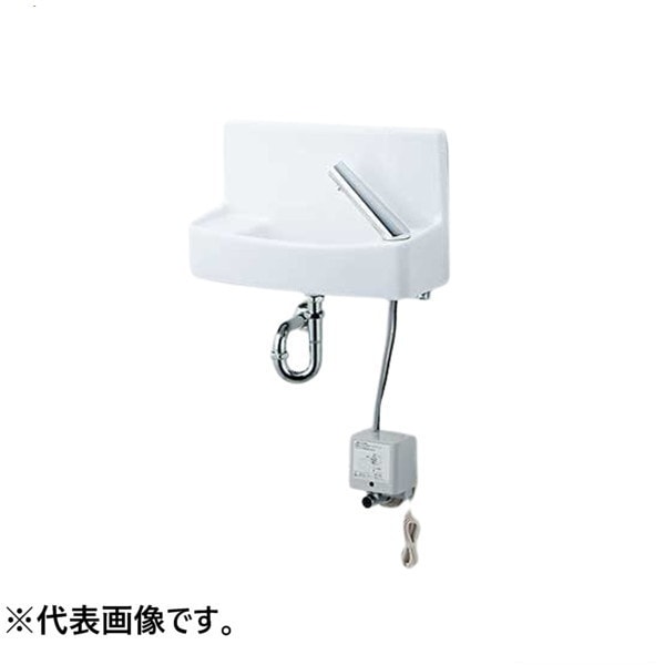 ♪LIXIL INAX【L-A74TWB】※※※メーカー直送のみ※ 壁付手洗器 温水自動水栓 床給排水 ハイパーキラミック 管理番号：2640