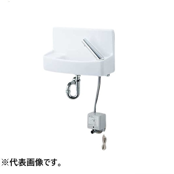 ♪LIXIL INAX【L-A74HA】※※※メーカー直送のみ※ 壁付手洗器 ハンドル水栓 壁給水 床排水 ハイパーキラミック 管理番号：2640