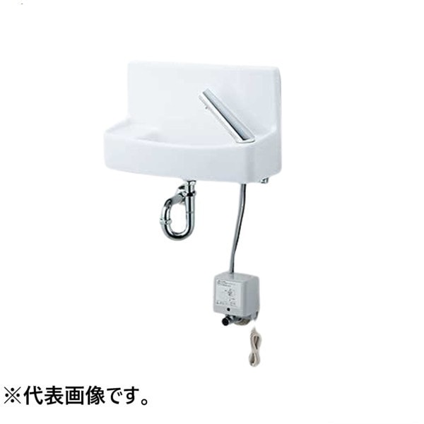 ♪LIXIL INAX【L-A74HD】※※※メーカー直送のみ※ 壁付手洗器 ハンドル水栓 床給水 壁排水 ハイパーキラミック 管理番号：2640