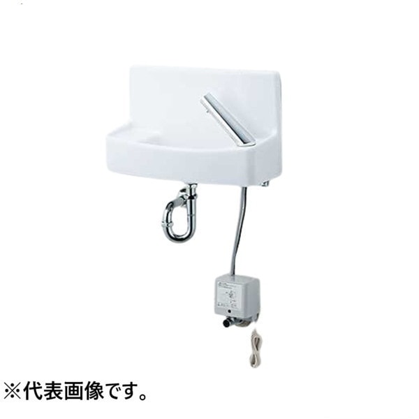 ♪LIXIL INAX【L-A74PD】※※※メーカー直送のみ※ 壁付手洗器 プッシュ式 床給水 壁排水 ハイパーキラミック 管理番号：2640