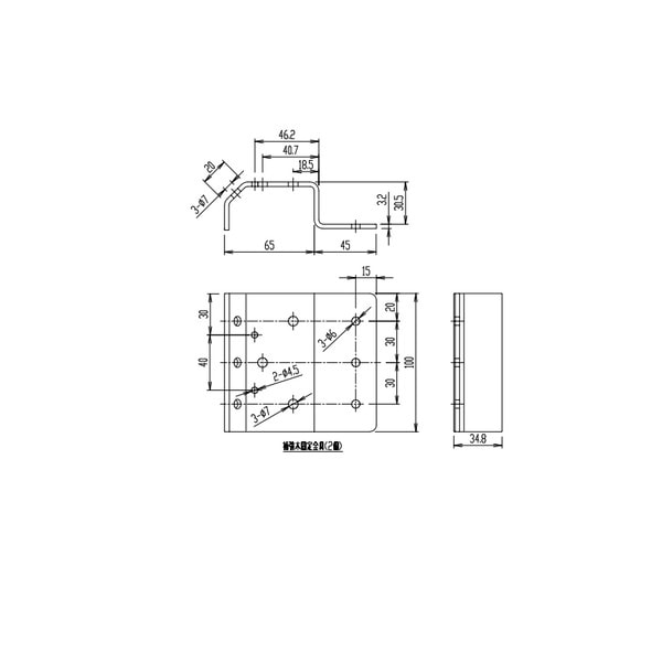 ♪LIXIL INAX【SUC-P817】隅柱固定金具セット 1セット