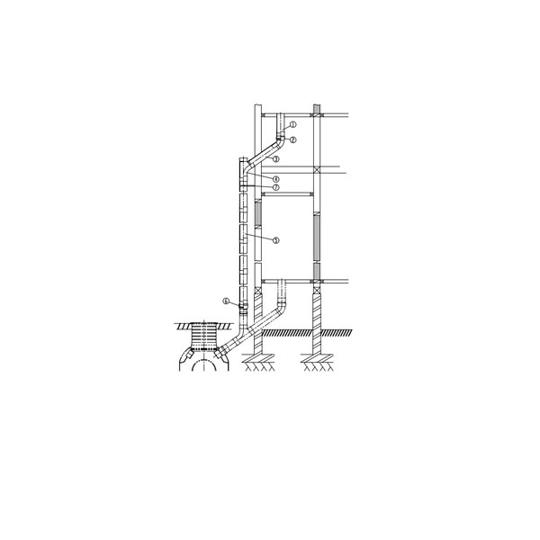 ♪LIXIL INAX【BT-114R】２階用配管セット 大便器 便槽