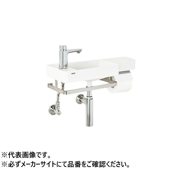 ♪LIXIL INAX【L-D102LQ】※※※メーカー直送のみ※ オールインワン手洗 床給水 床排水 ボトルトラップ 左仕様 タイルバックパネルなし 一般地仕様 管理番号：2580