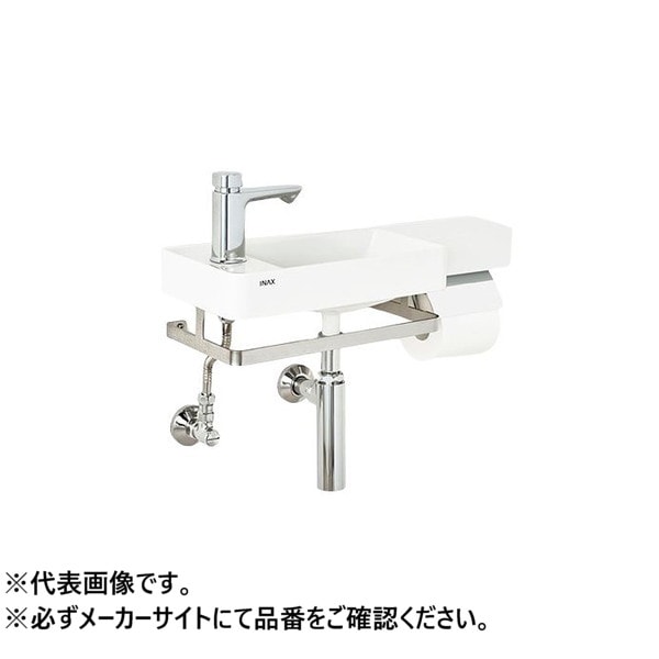 ♪LIXIL INAX【L-D102NLQ】※※※メーカー直送のみ※ オールインワン手洗 床給水 床排水 ボトルトラップ 左仕様 タイルバックパネルなし 寒冷地仕様 管理番号：2580