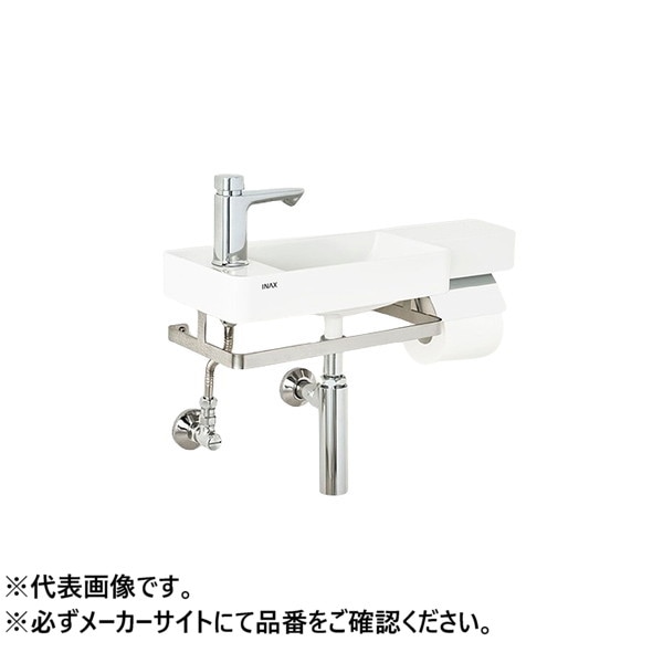 ♪LIXIL INAX【L-D102NLQ-W】※※※メーカー直送のみ※ オールインワン手洗 床給水 床排水 ボトルトラップ 左仕様 タイルバックパネルあり 寒冷地仕様 管理番号：2580