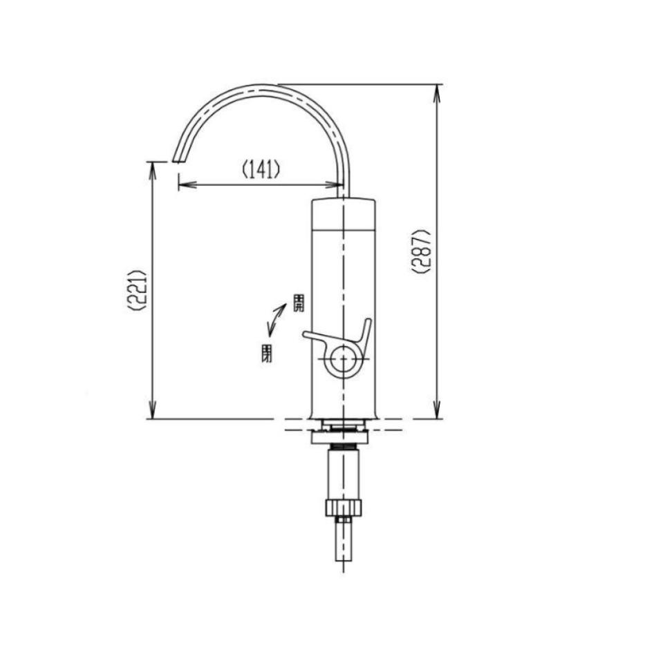 【在庫あり】♪LIXIL INAX【JF-WA505A(JW)】浄水器専用水栓 カートリッジ内蔵型 お掃除楽々台座 逆支弁付 蛇口